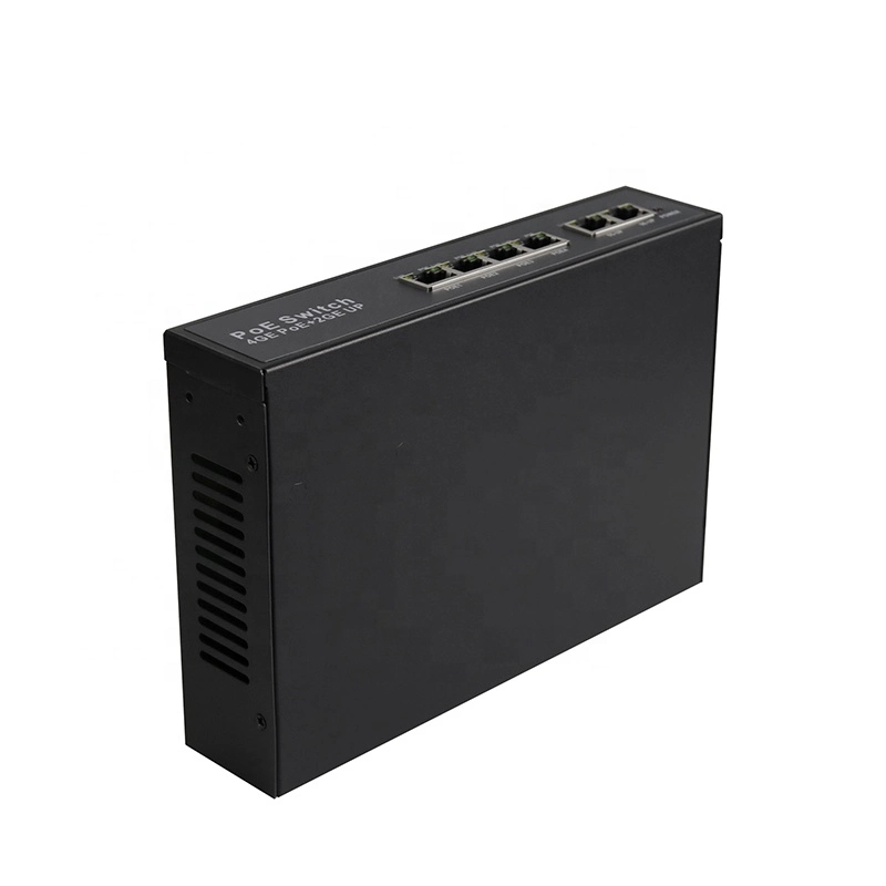 4ep + 2e Series Poe Switch OEM ODM 100m 4 10 / 100Mbps Poe Ports 2